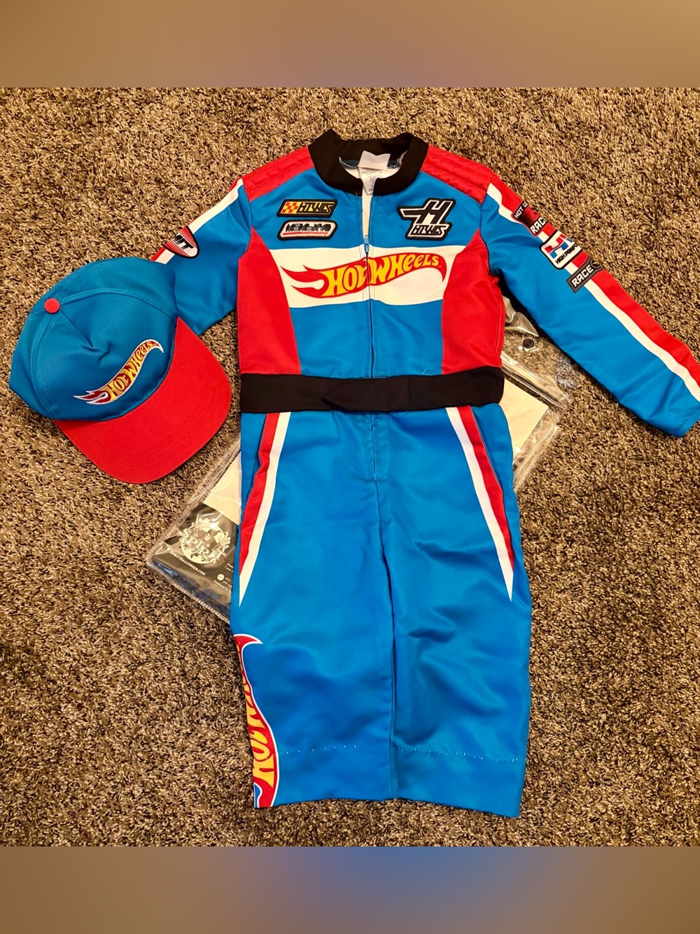 Hot Wheels Kids Racing Costume